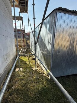 Predám plechovú garáž- stavebnú búdu - 3