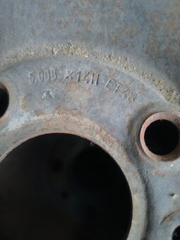 Plechové disky R14 ET48 - 3