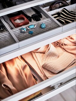 IKEA KOMPLEMENT vložka na šperky 25x53x5 cm - 3