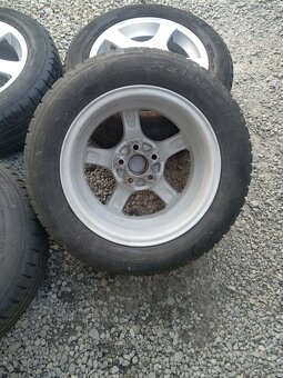 Alu 5 x 100 R 14" + letné pneu. - 3