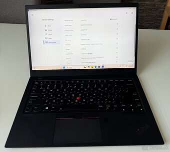 Lenovo ThinkPad X1 Carbon 7. Gen 1TB SSD - 3
