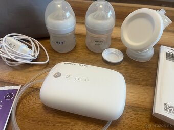 Predám Philips elektrickú nabíjateľnú odsávačku mlieka - 3