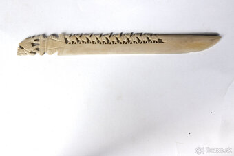 Starožitný otvárač na listy zo slonoviny - 3