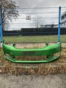 Predni naraznik skoda rapid zeleny - 3