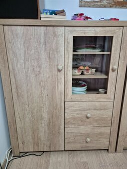 2x obývačková skrinka - pravá / ľavá - 3
