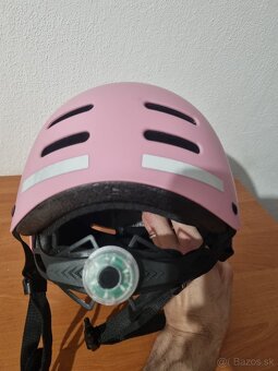 Prilba detska ružová S/M - 3