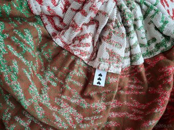 Šatka na nosenie na boku- ring sling - 3