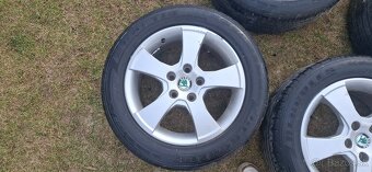 Letna sada skoda 5x112 205/55 r16 - 3