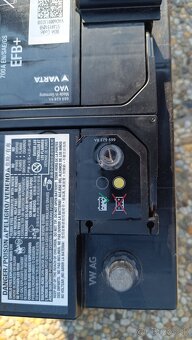 Autobatéria VW Varta 70Ah EBF+ - 3