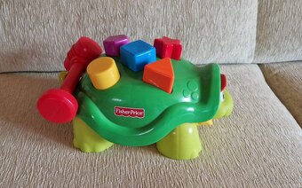 Zatĺkačka korytnačka Fisher price - 3