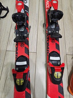 Predám detské lyže, lyžiarky a palice - 3