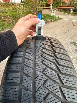 225/55 r17 zimne CONTINENTAL dot 2022 7,8mm TOP STAV - 3