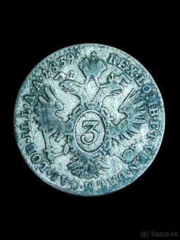 Mince Ferdinanda V. - striebro i meď - 3