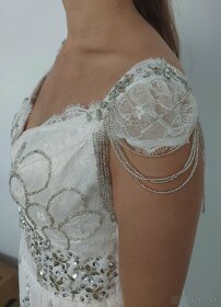 Nové nenosené svadobné šaty - 3