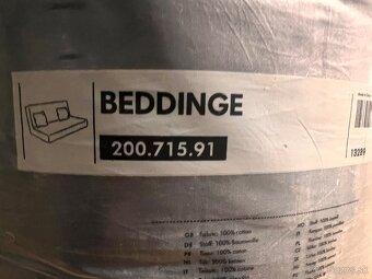 Potah BEDDINGE na IKEA sedačku NYHAMN - 3