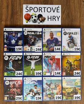 HRY na PS4 a PS5 (4+1 alebo 6+2 zdarma) - 3