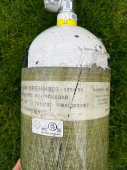Dräger 6L, TLAKOVÁ FĽAŠA - 3