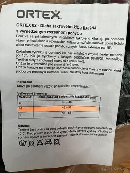 Predam ortezu Ortex na ruku, lakeť. - 3