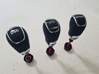 Alcantara / Perforovaná - hlavica DSG ŠKODA - 3