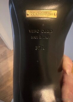 Dolce & Gabbana kožené lodičky - 3