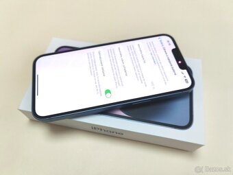 APPLE IPHONE 14 128GB BLUE TOP STAV,BATERKA 100% - 3