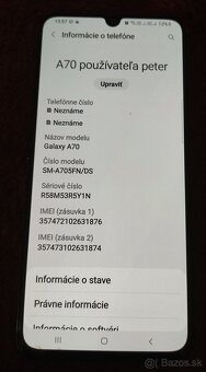 predám Samsung Galaxy A70 Dual SIM - 3