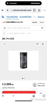 Predam jbl 625 prx - 3