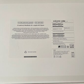 Apple MacBook Air 13 M3 silver 512gb, 16gb ram - 3