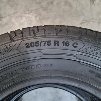 Dodávkové letné pneu 205/75 R16C CONTINENTAL DOT2320 - 3