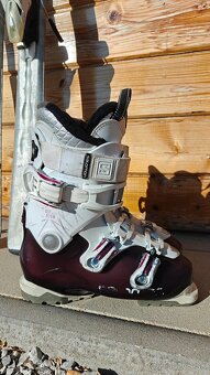 LYŽE ELAN WHITE MAGIC 158CM + SALOMON QST R70 25CM - 3