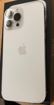 iPhone 13 Pro Max Silver 128 GB v top stave - 3