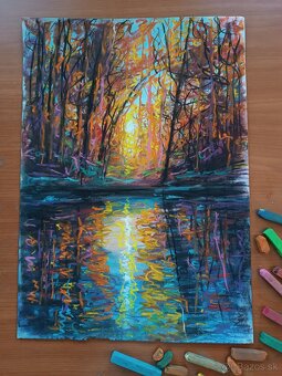 Maľba suchým pastelom - 3