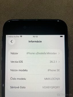 iphone se2022 - 128 GB midnight - 3