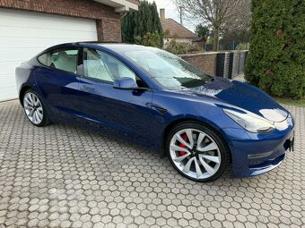 Tesla Model 3 PERFORMANCE FACELIFT-Tepelné 82kWh 393kw AWD M - 3