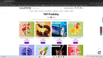 Predám eshop- vlastný brand VAPPE - 3