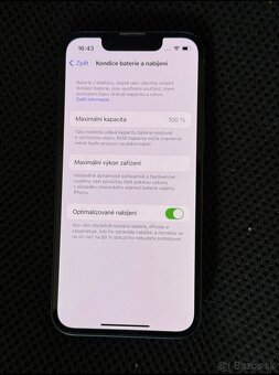 iPhone 13 Midnight BATERIE 100% TOP - 3