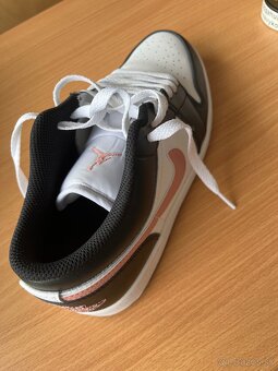 Air Jordan 1 Low white/rust pink- black - 3