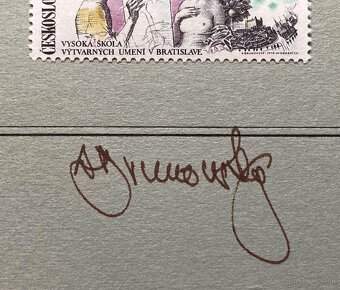 Albín Brunovský - VŠVÚ Bratislava, r. 1979, signované autoro - 3