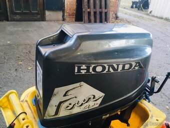 Motorový čln + vozik + motor Honda - 3