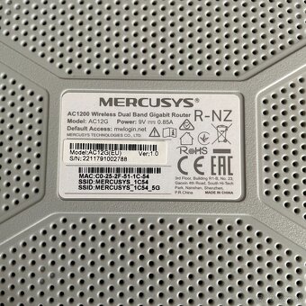 Mercusys AC12G – Dvojpásmový Wi-Fi Router (AC1200) - 3