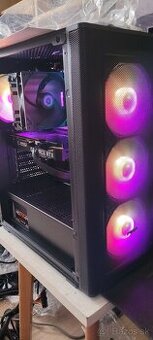 Predám herný počítač v 100% stave / Ryzen 7 + RTX 3060 - 3