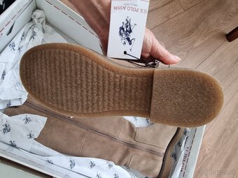 nové kožené čižmy Ralph Lauren veľ. 36 - 3
