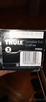 Predam  strešný nosič Thule Wingbar Evo - 3