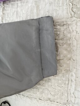 Dámska strieborná reflexná bunda M/38 Pull&Bear - 3