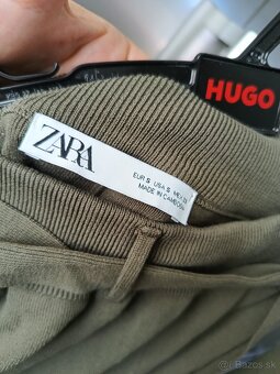 Zara úpletové tepláky-nohavice S-36 - 3