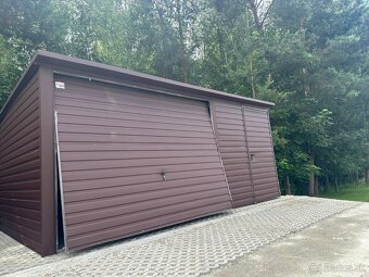 Plechová garáž 5x6m - 3
