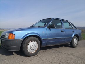 Ford Escort 1,4 GHIA,1987, MK4, platná TK, EK - 3