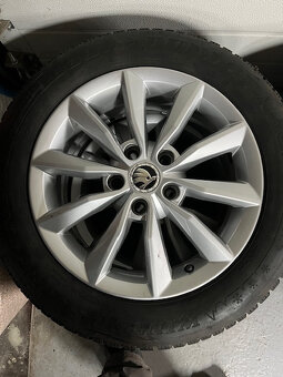 Disky 6,5Jx16ET46, 5x112 s pneumatikami Dunlop Winter Sport - 3
