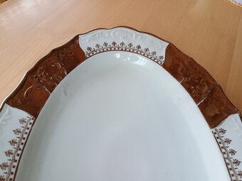 Porcelánová servírovacia misa. - 3