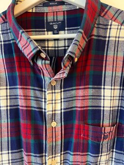 Nová pánska kvalitná košeľa zn. GANT - veľ. 3XL - 3